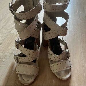 Freebird by Steven Cream Gladiator Heels